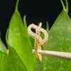 0.20 Cts Round Brilliant Cut Diamonds Anniversary Band Ring In 750 Fine 18K Gold