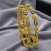Exquisite Dubai Handmade Bangles Set in 916 Stamped 22Karat Yellow Gold