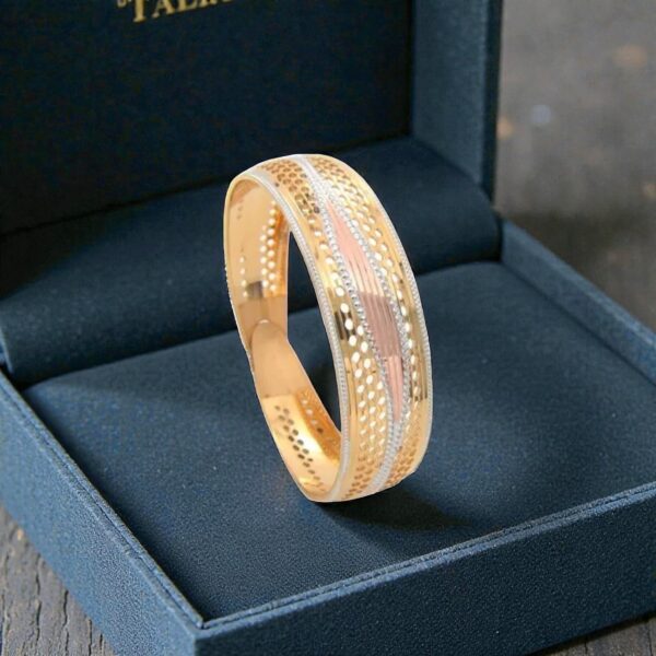 Gorgeous Dubai Handmade Bracelet In Hallmark 22K Yellow Gold