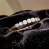Stunning 0.92 Cts Round Brilliant F/VS1 Diamonds Statement Bracelet In 14K Gold