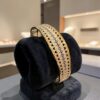 Stunning Dubai Handmade Lattice Statement Bracelet In Fine 22K Yellow Gold