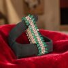 1.96 Cts Round Brilliant F/VS1 Diamonds Emerald Tennis Bracelet In 14K Rose Gold
