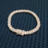 B-444-K (21) Stunning 14.40 Cts F/VS1 Diamonds Reverse Pear Tennis Bracelet In 14K White Gold