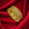 Gorgeous Heavy Handmade Dubai Bangle In 916 Hallmark 22K Yellow Gold