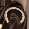 B-571 (18) 2.63 Cts Round Brilliant Cut Natural Diamonds Men's Tennis Bracelet 14K Rose Gold