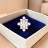 Gorgeous 1.20 Cts Round Brilliant F/VS1 Diamonds Stud Earrings In 14K Rose Gold