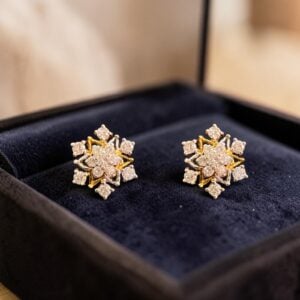 Home 13 Stunning 1.76 Cts Round Brilliant F/VS1 Diamonds Stud Earrings 14K Yellow Gold