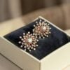 GIA Certified 1.72 Cts Round Brilliant F/VS1 Diamonds Stud Earrings In 14K Gold