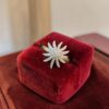 Stunning 1/2 Cts Round Brilliant F/VS1 Diamonds Sunburst Ring In 14K Yellow Gold