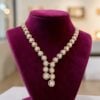 Classy 1.99 Cts Round Brilliant F/VS1 Diamonds Single Strand Necklace 14K Gold