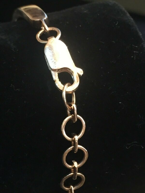 Pave 1.39 Cts Round Brilliant Cut Diamonds Tennis Bracelet In 585 Fine 14K Gold