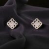 P-080 (7) Stunning 2.25 Cts Round Brilliant F/VS1 Diamonds Pendant Earrings Set 14K Gold