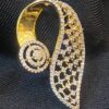 Stunning 0.85 Cts Round Brilliant Cut Natural Diamonds Pendant In Solid 18K Gold