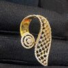 Stunning 0.85 Cts Round Brilliant Cut Natural Diamonds Pendant In Solid 18K Gold