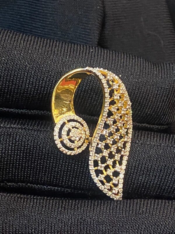 Stunning 0.85 Cts Round Brilliant Cut Natural Diamonds Pendant In Solid 18K Gold