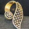 Stunning 0.85 Cts Round Brilliant Cut Natural Diamonds Pendant In Solid 18K Gold
