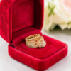 R-202 (27) Pavé 2.45 Cts Round Pear Marquise Princess F/VS1 Diamonds Wedding Ring 14K Gold