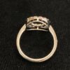 R-230 (11) Pave 0.90 Cts Round Brilliant Cut Diamonds Engagement Band Ring In 14K Gold