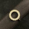 R-230 (8) Pave 0.90 Cts Round Brilliant Cut Diamonds Engagement Band Ring In 14K Gold