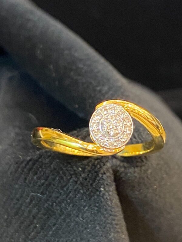 Pave 0.16 Cts Round Brilliant Cut Natural Diamonds Wedding Band Ring In 14K Gold