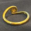 Pave 0.16 Cts Round Brilliant Cut Natural Diamonds Wedding Band Ring In 14K Gold