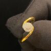 Pave 0.16 Cts Round Brilliant Cut Natural Diamonds Wedding Band Ring In 14K Gold
