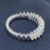 Stunning 1.19 Cts Marquise Shape Diamonds Engagement Band Ring In 585 14K Gold