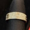 R-332 (9) Pave 1.88 Cts Round Brilliant Cut Natural Diamonds Unisex Band Love Ring In 18K Gold