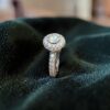 GIA Certified 4.35 Cts Round Brilliant F/VS1 Diamonds Engagement Ring 18K Gold