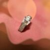 GIA Certified 1.40 Cts Round Princess Cut F/VS1 Diamonds Solitaire Ring 14K Gold
