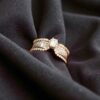 1.45 Cts F/VS1 Round Princess GIA Certified Diamonds Engagement Ring In 14K Gold
