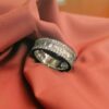 R-463 (22) Pave 2.58 Cts Round Baguette Diamonds Unisex Half Eternity Band Ring 14K Gold