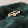 GIA Certified 0.80 Cts Round Brilliant F/VS1 Diamonds Engagement Ring 14K Gold