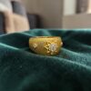 Classy 0.28 Cts Round Brilliant F/VS1 Diamonds Unisex Wedding Band Ring 14K Gold