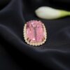 Stunning 2.16 Cts Round Brilliant Cut F/VS1 Natural Diamonds Party Ring 18K Gold