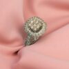 Beautiful 2.15 Cts Round Brilliant Cut Diamonds Wedding Band Ring 18K White Gold