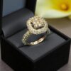 Beautiful 2.15 Cts Round Brilliant Cut Diamonds Wedding Band Ring 18K White Gold