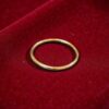 R-558 (15) Gorgeous Unisex Stack Wedding Band Ring In Stamped 14Karat Rose Gold