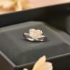 GIA Certified 3 Cts F/VS1 Heart Shape Natural Diamond Engagement Ring 18K Gold