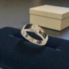 R-593 (10) GIA Certified 0.50 Cts Round Brilliant F/VS1 Diamond Men's Band Ring In 14K Gold