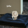 2.10 Cts GIA Certified Round Brilliant F/VS1 Diamonds Engagement Ring 14K Gold