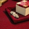R-598 (16) 1.45 Cts Round Princess Shape F/VS1 Diamonds Engagement Band Ring 14K White Gold