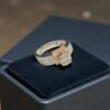 R-600 (21) Pave 1.38 Cts Princess Marquise Round F/VS1 Diamonds Engagement Ring In 14K Gold
