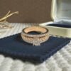 R-601 (18) Beautiful 0.82 Cts Round Brilliant F/VS1 Diamonds Anniversary Band Ring 14K Gold