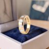 1/2 Cts Baguette Shape F/VS1 Scattered Diamonds Unisex Band Ring 14K Yellow Gold