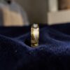 1/4 Cts GIA Certified Round Brilliant F/VS1 Diamond Men’s Band Ring In 14K Gold