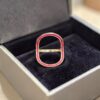 Pave 2.04 Cts F/VS1 Diamonds Blue Sapphire Ruby 3-In-1 Convertible Ring 14K Gold