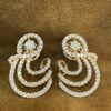 SD-E0580 (9) Stunning 1.79 Cts Round Brilliant Cut Natural Diamonds Stud Earrings In 14K Gold